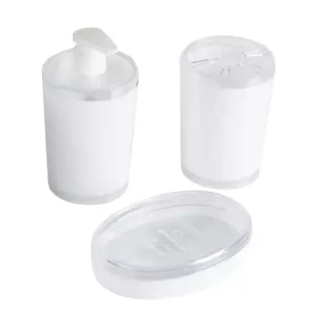 Набор аксессуаров для ванной комнаты Berossi Joli АС 47401001 цвет белый