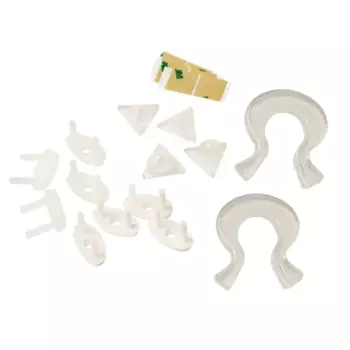 Набор безопасности силикон цвет прозрачный 14 шт.