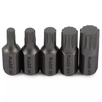 Набор бит Rage Spline 554440, 5 шт.