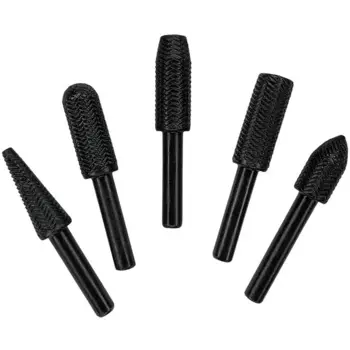 Набор борфрез по металлу Vertextools 0987-63-58, 5 шт.