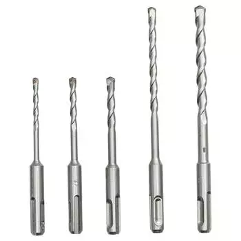 Набор буров по бетону SDS-plus 4/5/2x6/8 мм, 5 шт.