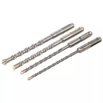 Набор буров по бетону SDS-plus Rage by Vira Quadro-X Rage №2, 4 шт.