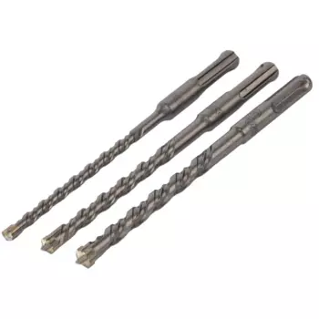 Набор буров по бетону SDS-plus Rage by Vira Quadro-X Rage №1, 3 шт.