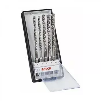 Набор буров SDS-plus 7X Bosch, 6/6/8/8/10 мм, 5 шт.