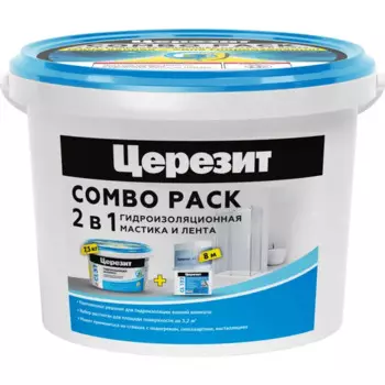 Набор для гидроизоляции Ceresit Комбо 7.5 л