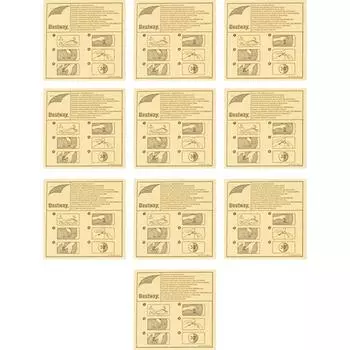 Набор для ремонта бассейна: 10 заплаток, ПВХ
