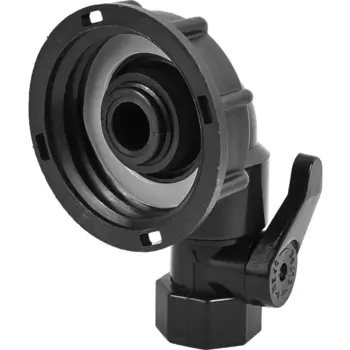 Набор для врезки в бочку Boutte 3/4" (гайка, угол, кран).