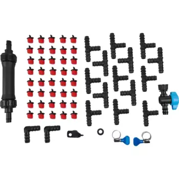 Набор фитингов для холодного капельного полива "Деревья, кустарники, цветники"