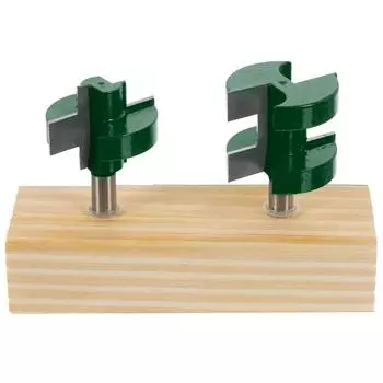 Набор фрез Fit, хвостовик 8 мм, 2 шт.