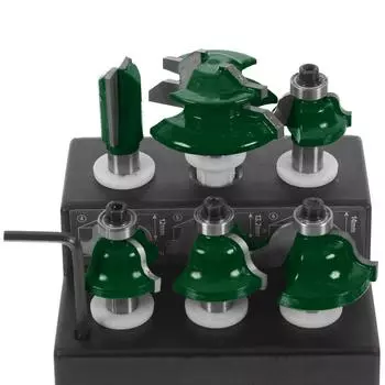 Набор фрез Fit, хвостовик 8 мм, 6 шт.