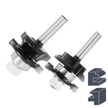 Набор фрез комбинированных рамочных по дереву 1412005 хвостовик 12 мм, 2 шт.