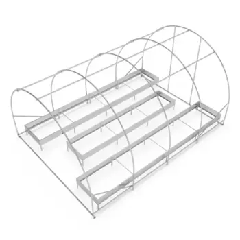 Набор грядок для теплицы оцинкованная 3x6 м