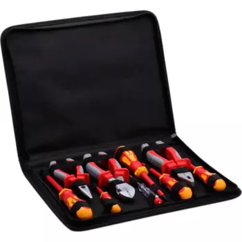 Набор инструментов диэлектрических КВТ НИИ-01, 9 предметов