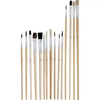 Набор кистей для декорирования, 15 шт.