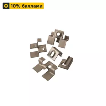 Набор клипс для террасной доски T-Decks 150x25 мм металл