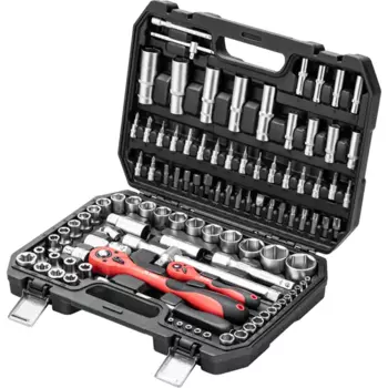 Набор ключ со сменными насадками MTX 135119 1/2, 1/4 дюйма, 108 шт.