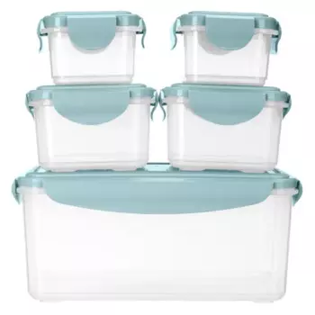 Набор контейнеров герметических Delinia полипропилен 5 шт.