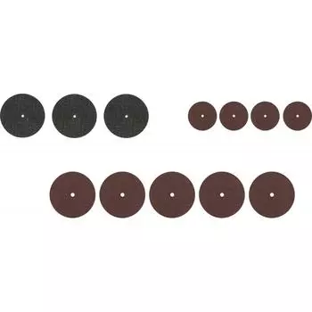 Набор отрезных кругов Dremel, резка металл/дерево/пластмасса, 69 шт.