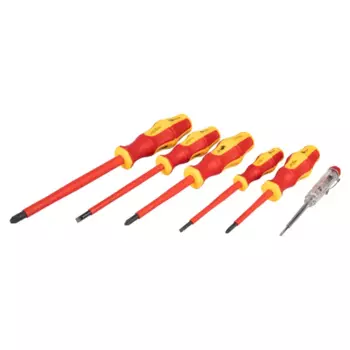 Набор отверток диэлектрических Кобальт 646-522, 6 шт.
