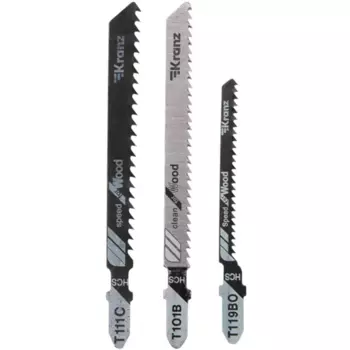 Набор полотен для лобзика по дереву Kranz KR-92-0321, 3 шт.
