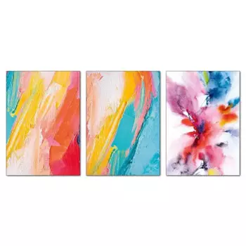 Набор постеров Абстракция цвета 30x40 см