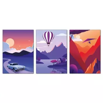 Набор постеров Дорога к свободе 30x40 см