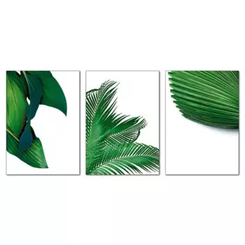 Набор постеров Изумрудная лаконичность 30x40 см