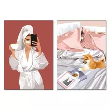 Набор постеров Всегда прекрасна 30x40 см