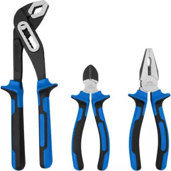 Набор шарнирно-губцевого инструмента Vertextools 4204-160, 3 предмета