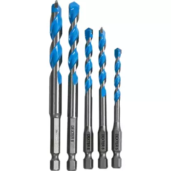 Набор сверл универсальных Dexter SM486 5-10 мм, 5 шт.