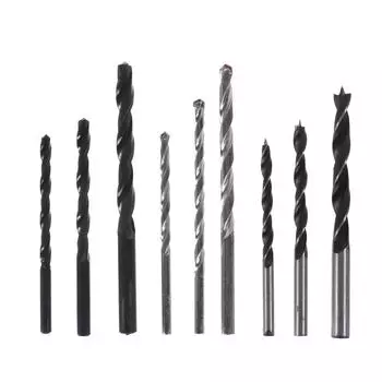 Набор сверл универсальный 9 шт. Sparta 725055, 5-8 мм