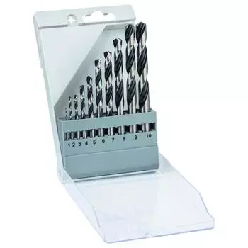 Набор свёрл по металлу Bosch PointTeQ 10x87 мм, 10 шт.