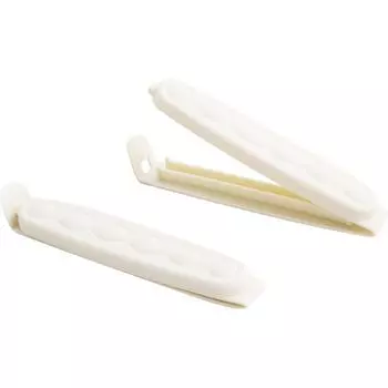 Набор зажимов MIO, цвет молочный, 10 шт