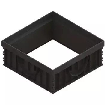 Надставка 286x26x120 мм цвет черный