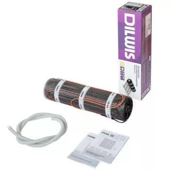 Нагревательный мат для теплого пола Dilwis 2.5 м2 400 Вт