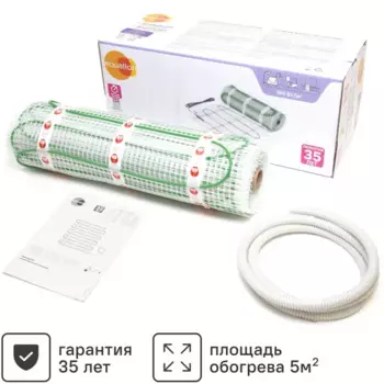 Нагревательный мат для теплого пола Equation 5 м2 800 Вт
