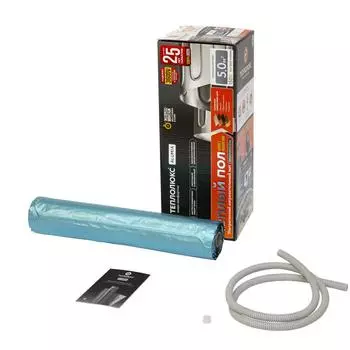 Нагревательный мат на фольге для теплого пола Теплолюкс Alumia 5 м², 750 Вт