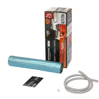 Нагревательный мат на фольге для теплого пола Теплолюкс Alumia 6 м², 900 Вт