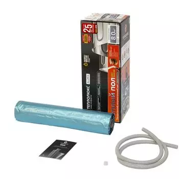 Нагревательный мат на фольге для теплого пола Теплолюкс Alumia 8 м², 1200 Вт