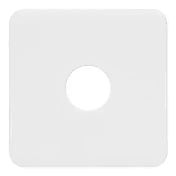 Накладка для ТВ-розетки Lexman Cosy, цвет белый