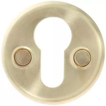 Накладка дверная Фабрика замков Е 002 алюминий цвет матовое золото