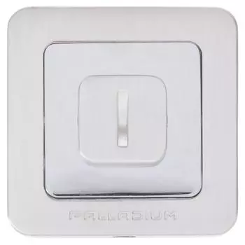 Накладка-фиксатор для дверей Palladium E BK, цвет палладий