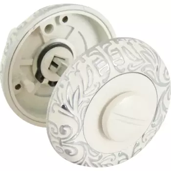 Накладка фиксатор WC 17W/Н цвет белый хром