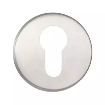 Накладка на цилиндр 10x8 мм цвет нержавейка