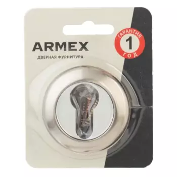Накладка на цилиндр Armex DP-C-14 11.5x53.5 мм цвет никель