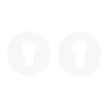 Накладка на цилиндр Inox РТ-002 38x53.2 мм цвет матовый белый