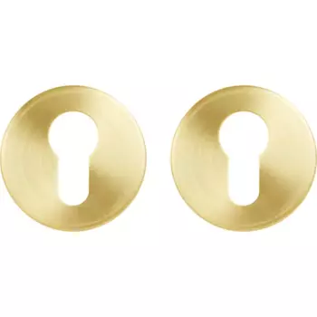 Накладка на цилиндр Inspire Sara/Arosa/Lee/Java цвет латунь матовая