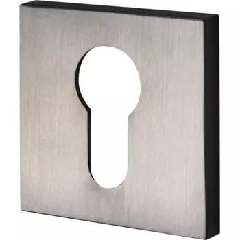 Накладка на цилиндр Puerto Slim ET AL 03 MBN 50x50 мм цвет графит