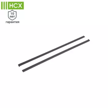 Накладка на кронштейн НСХ 50 см пластик цвет чёрный 2 шт