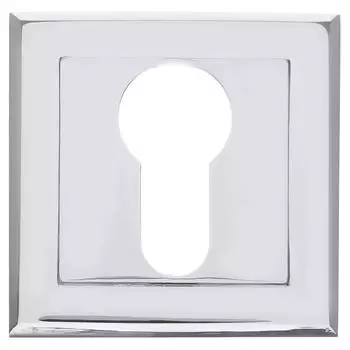 Накладка под цилиндр ЕТН1, цвет хром